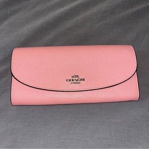 Pink Coach Wallet